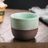 Keramik-Teetasse Wasserbecher Haushalts-Kaffeetasse Teegeschirr Espresso-Kaffee Selbstgefleckt Mattierte Textur Tassen für Bar Zuhause Party