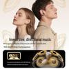 2025 High-End Bluetooth Earbuds: In-Ear, Leather Texture, Digital Display, HIFI Sound, Noise Cancelling, Long Battery Life
