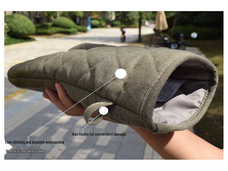 500°F Heat-Resistant Anti-Scalding Gloves for Oven, Microwave, and Baking