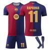 Barcelona Raphinha Maillot de Football Enfant Équipement Sportif YSHT Bleu