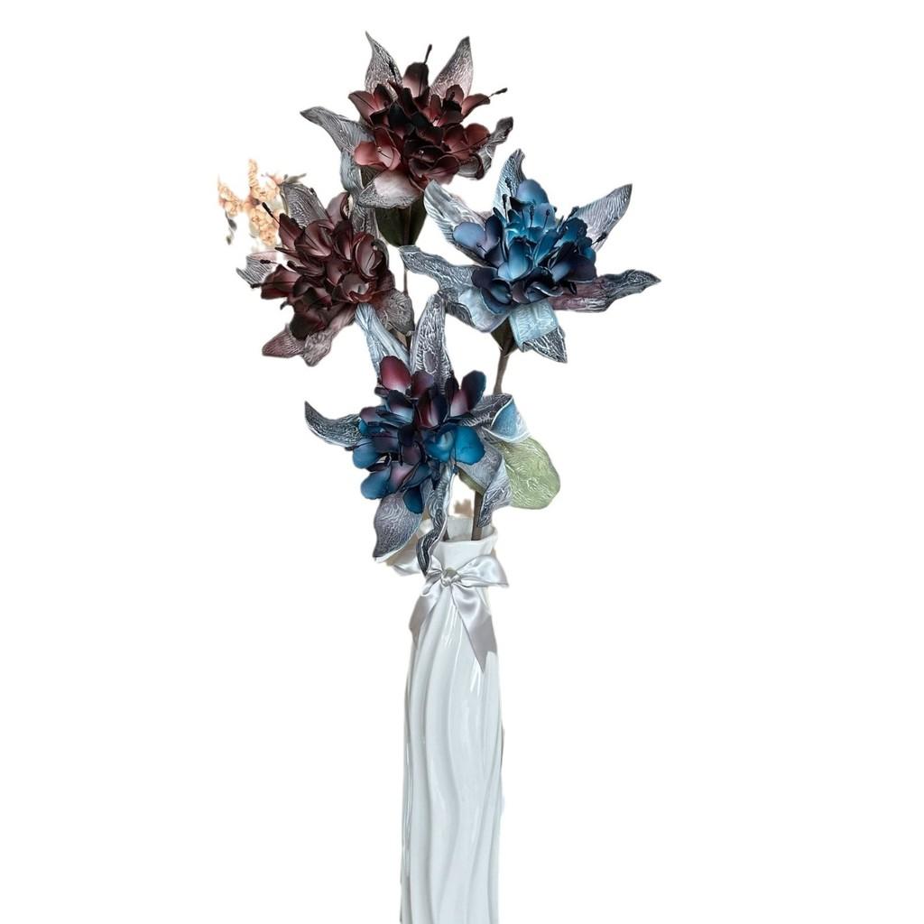 Fiori Artificiali per Arredamento Casa in Materiale Espanso per Styling del Soggiorno e dell'Ingresso