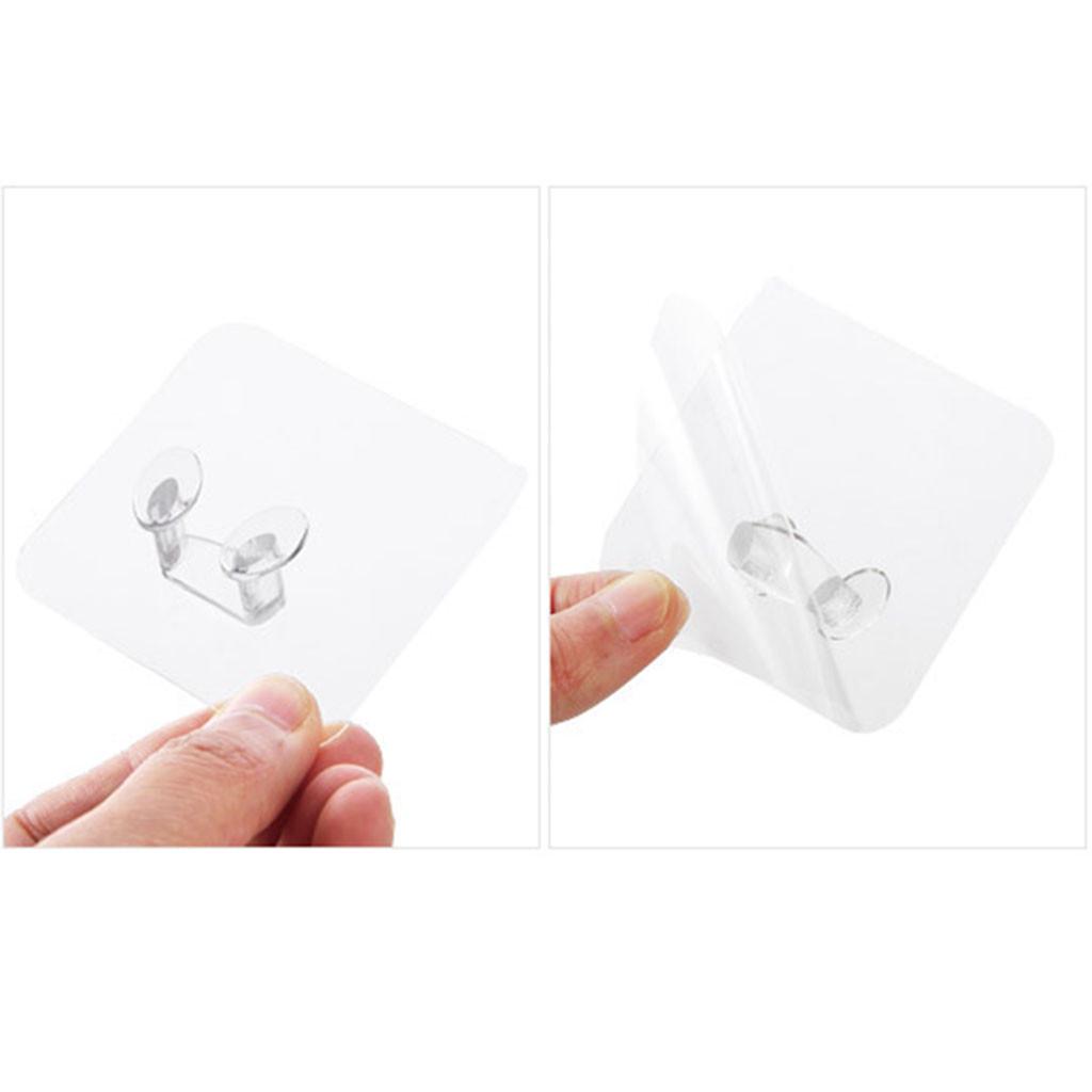 6pc Wall Storage Hook Power Plug Socket Holder Wall Adhesive Hanger Home 