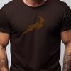 Bruin Stammen Springbok BOKKE T-shirt | Zuid-Afrikaans Rugby, Dierlijke Grafiek