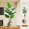 Large Faux Bird of Paradise Tree - Indoor Living Room Floor-Standing Luxury Green Plant Decor
