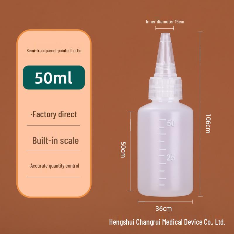 20/30/50ml Plastik-Quetschflaschen mit Spitze für Pigmenttinte und Farbmischung