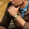 Arabic Luminous Large Nylon Green Men's Watch, Waterproof, Luminous Numerals, Exquisite, Analog, Outdoor, 24-hour Pointer, Quartz, Dial, Simple,