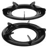 2 Pcs Gas Stove Bracket Kitchen Tool Wok Iron Grilling Accessories Support Accessory