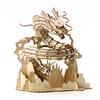 Shenron | Ki-gu-mi Dragon Ball 3D Wooden Puzzle [Officially Licensed] No Tools Required / For Advanced Players / 577 Pieces / Finished Size 188 X 135