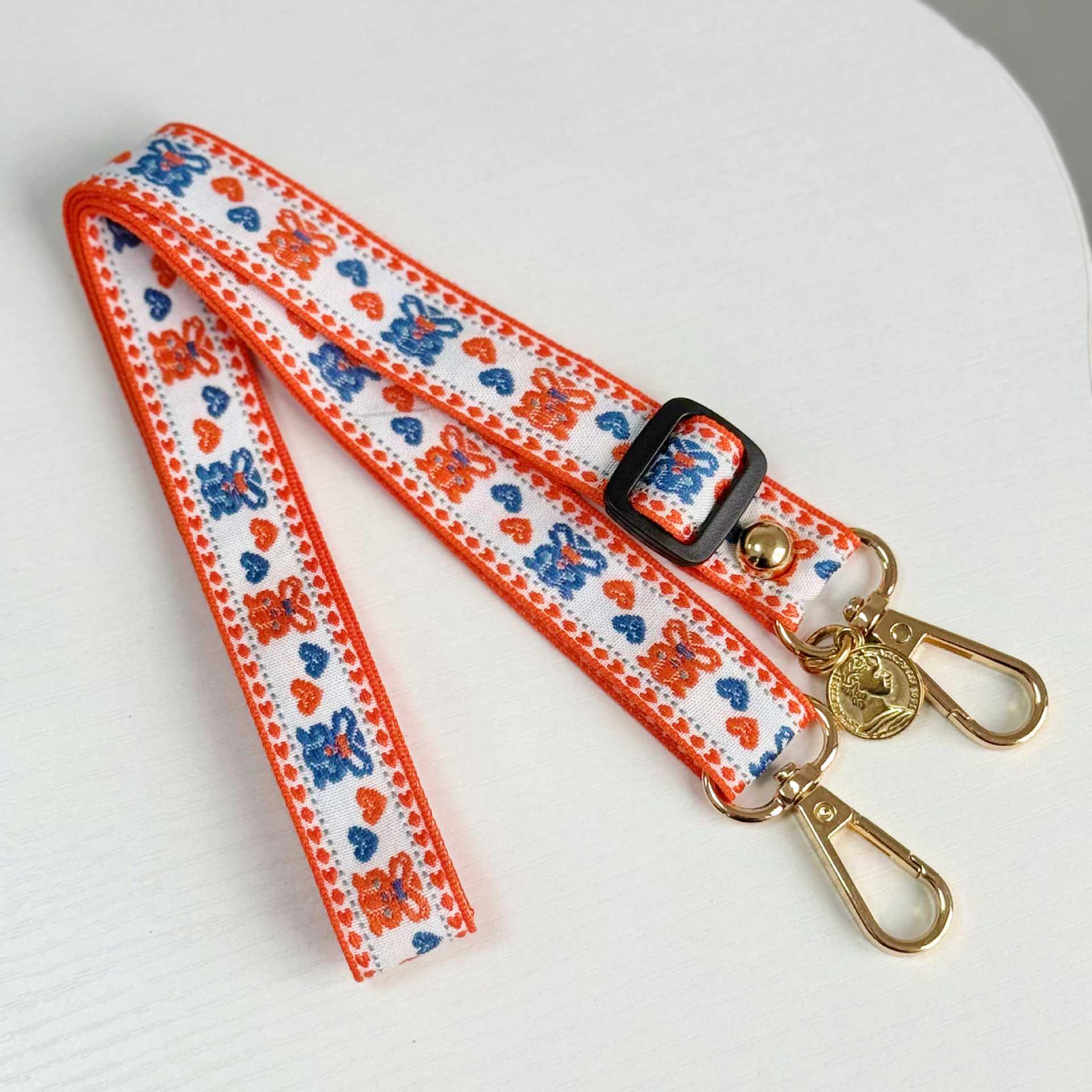 Care Bear Crossbody Mobile Phone Lanyard - Sturdy, Long, Woven Strap for Neck, Unisex