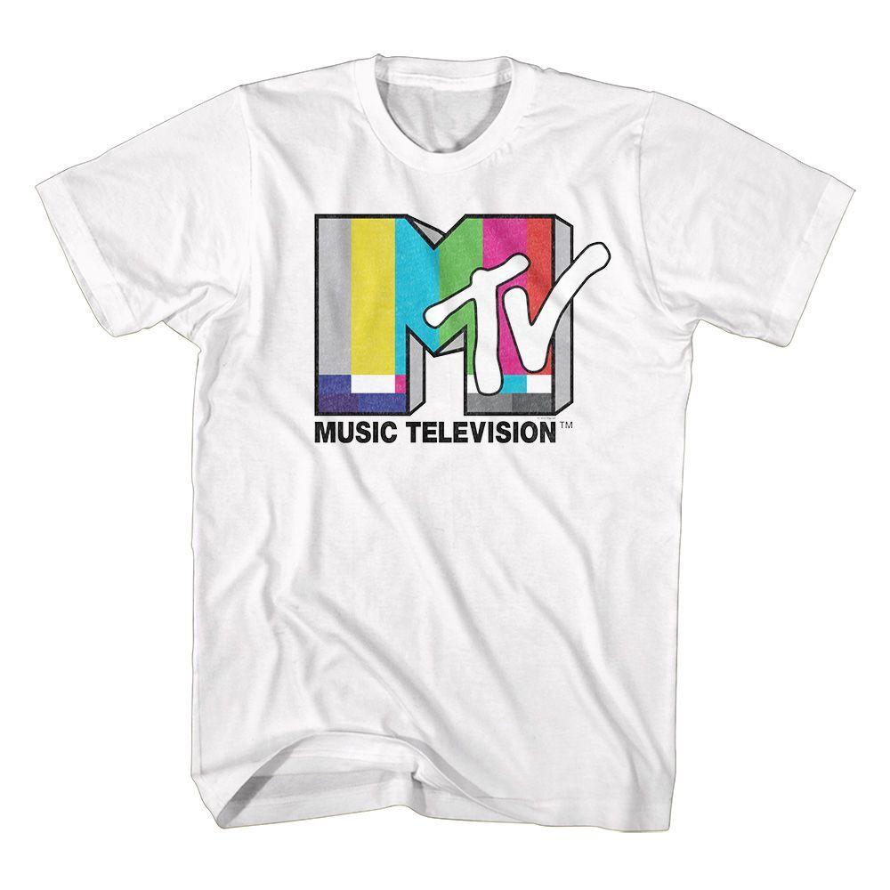 Футболка с логотипом тестовой карты MTV L