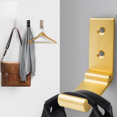 Haczyki składane Drzwi ścienne Ubrania Płaszcz Torby na kapelusze Wieszaki Stop aluminium Kuchnia Łazienka Nierdzewne haczyki na ręczniki Składany pojedynczy haczyk