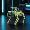 Yousheng Aufziehbares Mechanisches Hundespielzeug zum Spazierengehen, Roboterhund Schreibtischspielzeug zur Linderung von Stress und Angst, Interaktives Uhrwerk-Hundespielzeug für Kinder