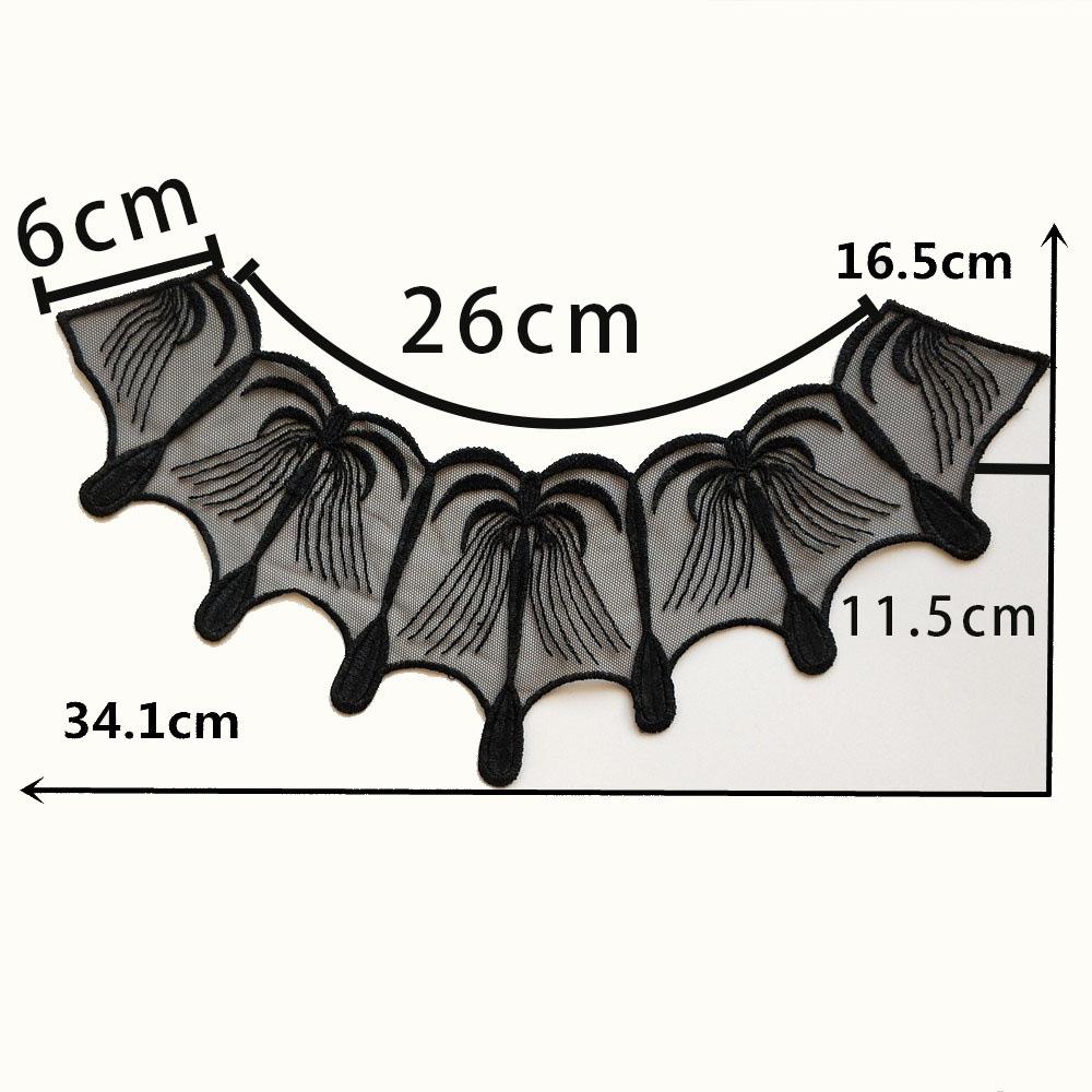 Mode Spitze Hohl Netzspitze DIY Nähen Stickerei Spitze Vorderkragen Dekoratives Bekleidungszubehör