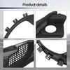 Windshield Cowl Grille Cover Replacement Pair, Left and Right ABS Panels for Missing Cowl Area Trim Coverage and Repair Tasks Service