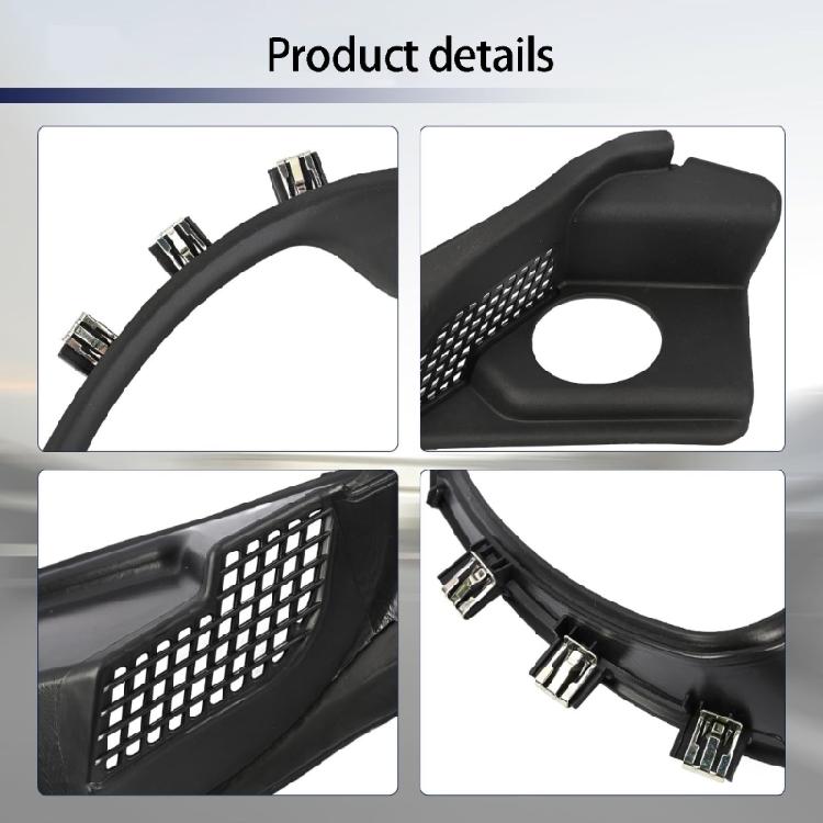 Windshield Cowl Grille Cover Replacement Pair, Left and Right ABS Panels for Missing Cowl Area Trim Coverage and Repair Tasks Service