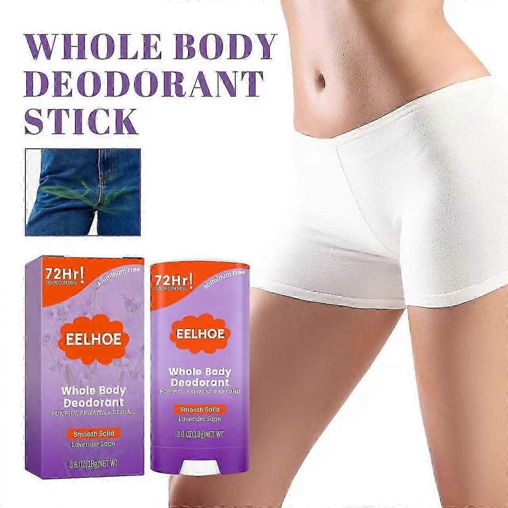 Whole Body Women's Deodorant - Smooth Solid Stick - Aluminum Free - Soft Powder Scent - 2.6oz