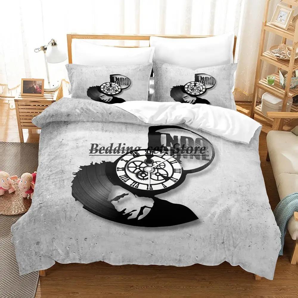 Indokina Rock Sängkläder Set Enkel Twin Full Queen King Size Sängset Aldult Barn Sovrum Påslakanset 3D Lakan Set