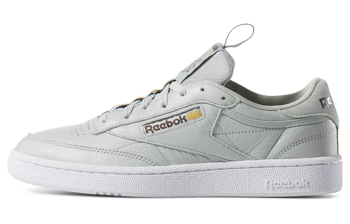 Кроссовки Reebok Club C Skateboard Унисекс Низкие Серые CN6864 44