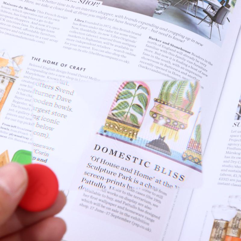 1/2Pcs Outdoor Solar Igniter 3X Magnifying Acrylic Glass Card Fire Starter Picnic Ignition Tool For Camping Tools