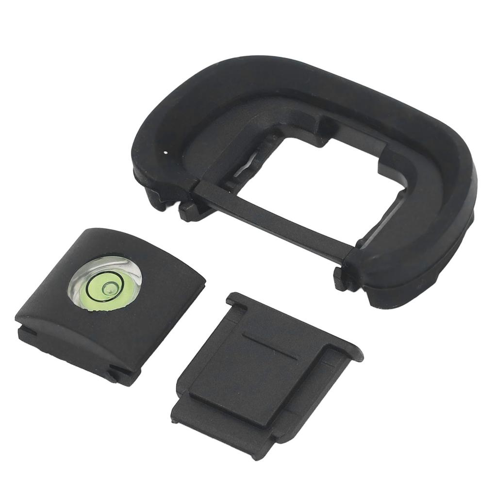 Camera Viewfinder Eyepiece Eye Cup with Hot Shoe Level and Cover for A7M4 A73 A7M3 A7R2 A9 A7R3