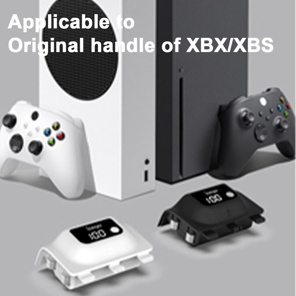 Wireless Gampad Rechargeable Battery For Xbox Series X/Xbox Series S Controller 1400mAh Replacement Battery with Digital Display