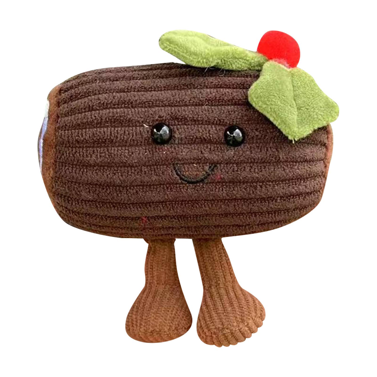 

Брелок с забавным персонажем еды – милый коллекционный аксессуар, 1 шт., One Size коричневый