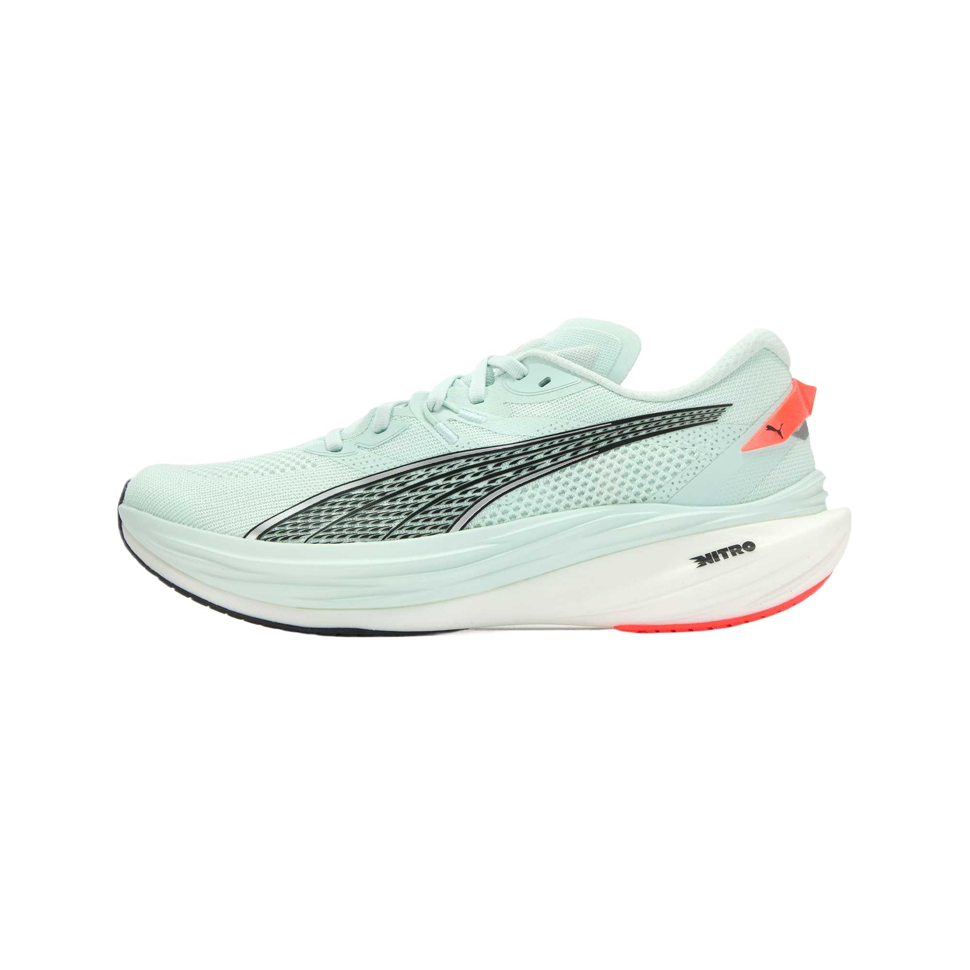 

Puma Deviate Nitro 3 Peaceful Blue Мужские кроссовки Зеленый Светящийся-красный 309707-19 44.5