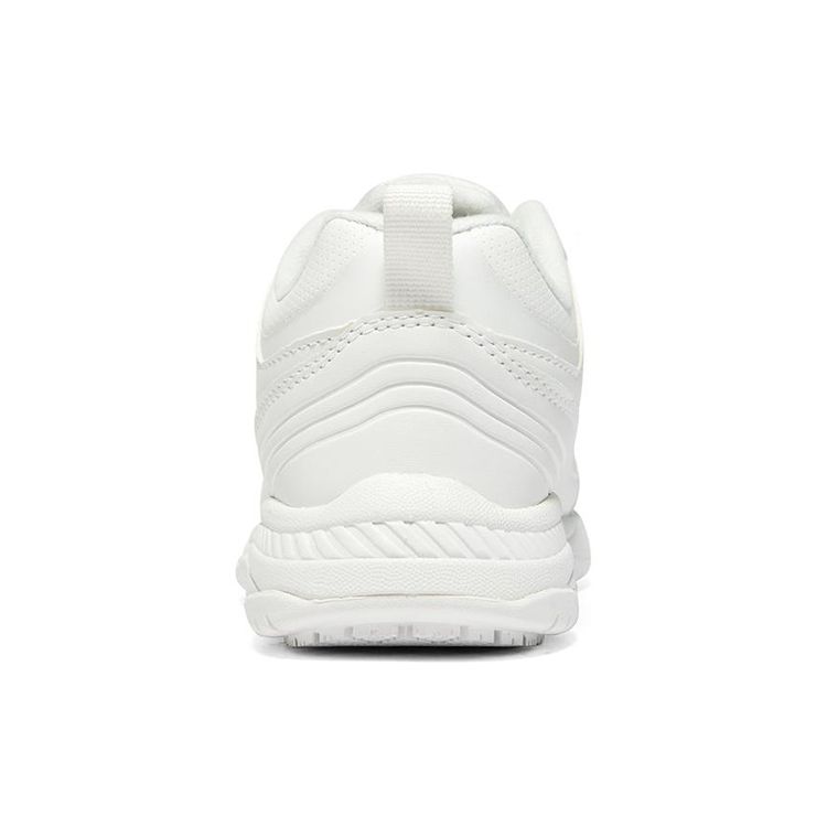 Skechers Dighton Leather Comfortable Sports Shock Absorbing Non-Slip Wear-Resistant Low-Top Casual Shoes Women Sneaker White 77200-WHT