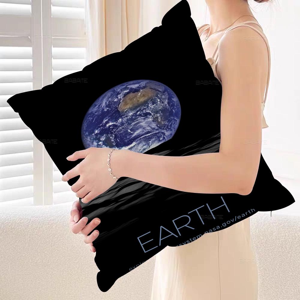 Space Planets Decorative Room Aesthetics Pillow Case Home Decor Bedroom Sofa Bed Couch Pillow Cover 45x45