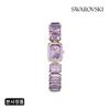 [Swarovski] Millenia Champagne Gold-Tone Watch 5722364