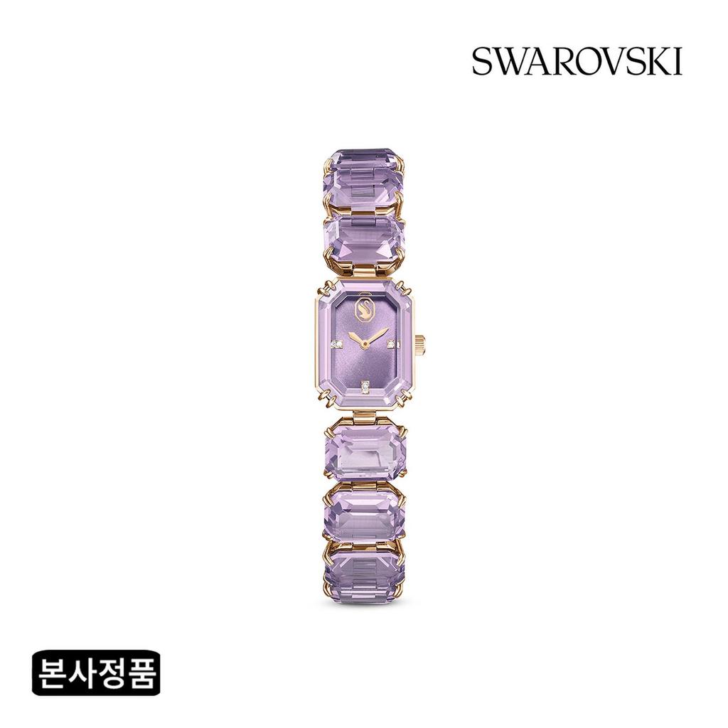 [Swarovski] Millenia Champagne Gold-Tone Watch 5722364