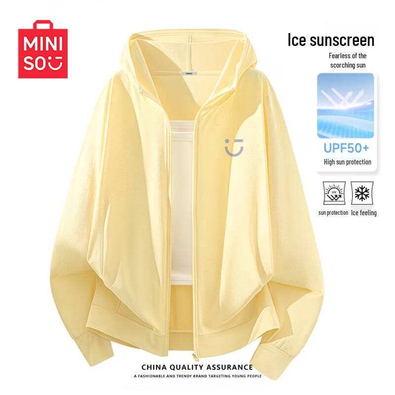 MINISO Women s Ice Silk UPF50+ Sun Protection Hoodie XXL
