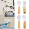 4Pcs High Hardness Cement Caulking Tool Wood Handle Caulk Grout Remover  Exterior Wall Gluing