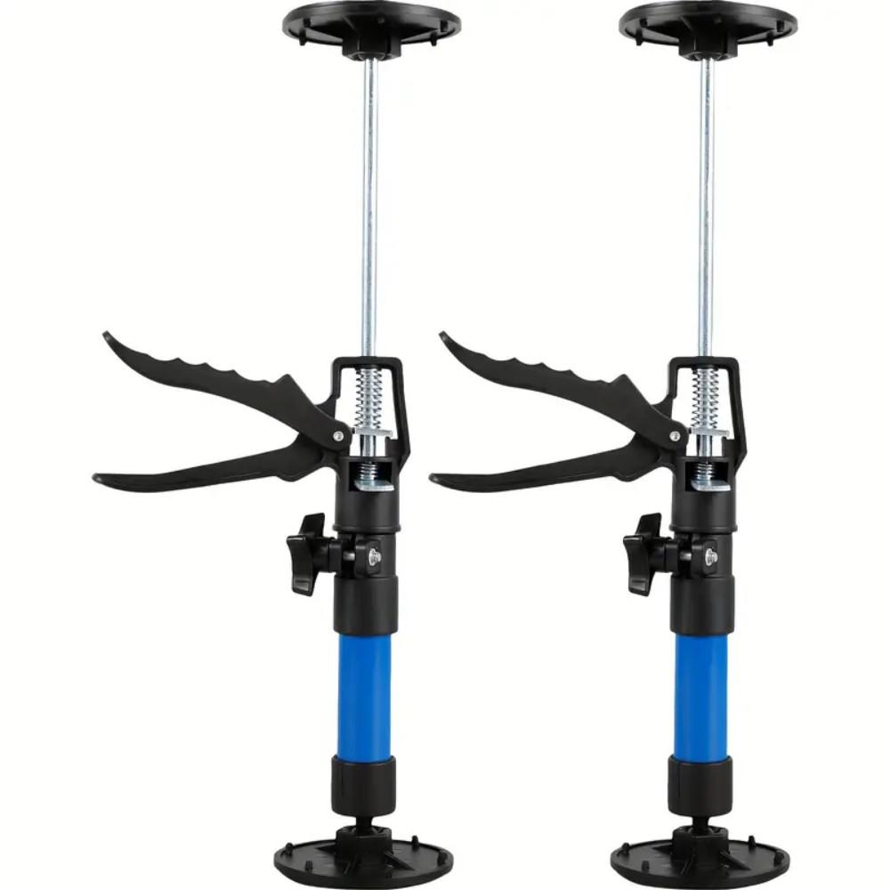 Labor-Saving Telescopic Steel Support Rod Extensible Hand Lifting Jack Tool Cabinet Jacks Drywall Construction Tool