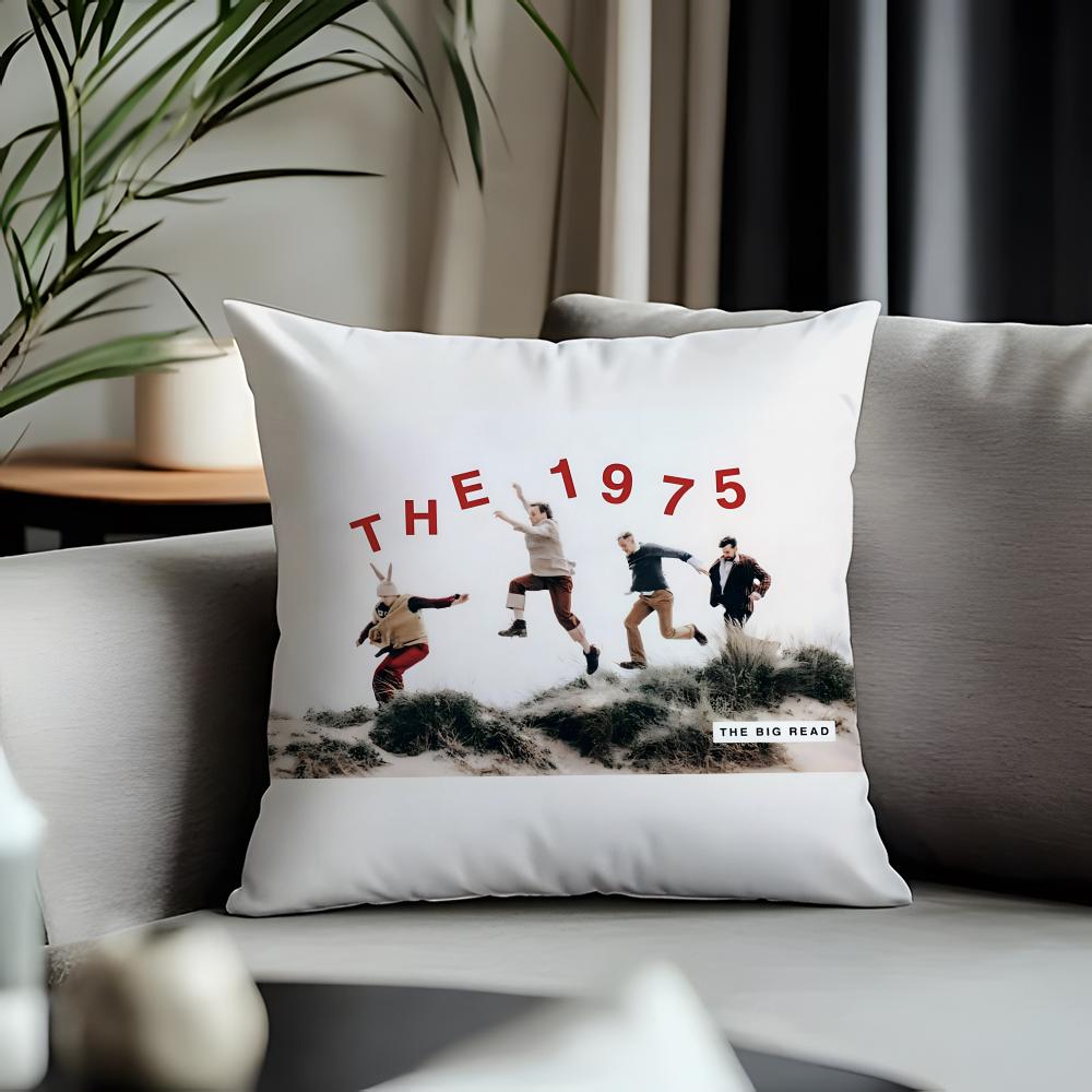 Fashion Tthe Cushion Cover Antidustmite Pillowcase Invisible Zipper Silky Short Plush Sofa Cushion Cover