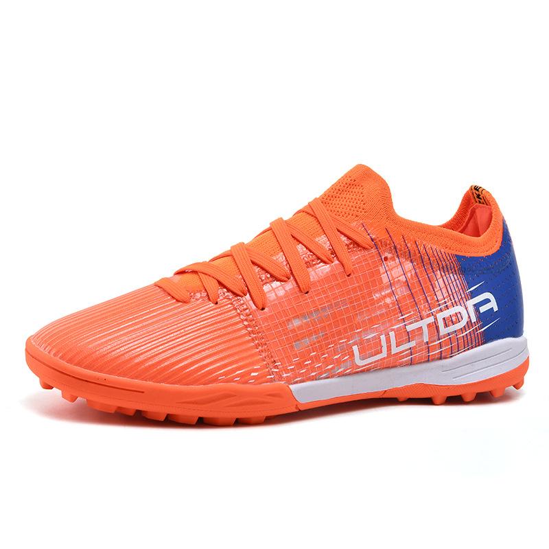 

Внешнеторговые профессиональные футбольные бутсы C Luo с высоким верхом, мужские шипы AG, молодежные студенческие кампусные игровые тренировочные бутсы 35