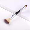 Dual-Ended Foundation and Concealer Brush - Multi-use Blush, Contour, and Nose Shadow Makeup Tool