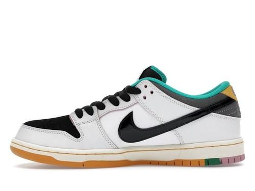 

CSEF x Nike Dunk SB Low White Clear Emerald HJ4132-100 Unisex EU 44.5 белый