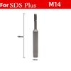 Ground Rod Driver Tools For SDS-Plus Forged Steel Drill Bit Earth Stake Grounding Rod Hardened Steel For Hammer Drill M8-M20