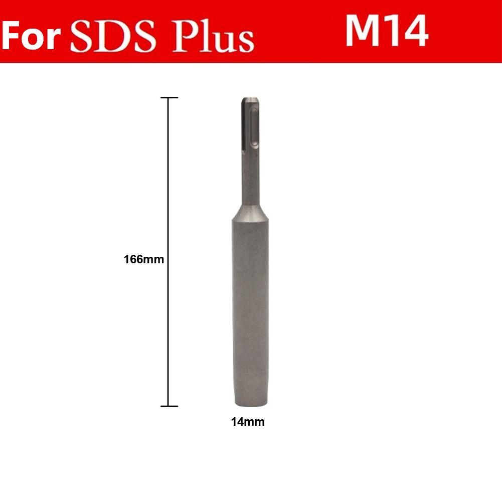 Ground Rod Driver Tools For SDS-Plus Forged Steel Drill Bit Earth Stake Grounding Rod Hardened Steel For Hammer Drill M8-M20