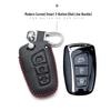 Hyundai Genuine Leather Key Case for Santa Fe, ix35, Mistra, Elantra, Reina, Veloster, Sonata