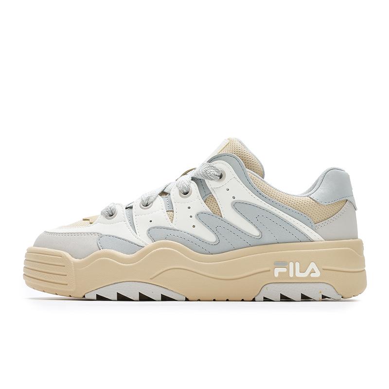 New FILA Rosetta Low Top Skateboard Shoes Women's Blue White F12W431204FPS