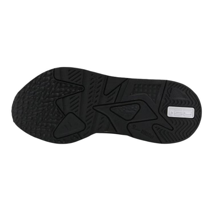 Puma Rs-Z Outline Versatile Comfortable Durable Low-Top Kids Casual Shoes Kids Casual Shoes Black Gray White 384723-02