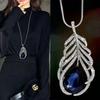 Elegant Cross-Border Sweater Chain: Luxury Women's Long Necklace - Versatile, Chic Autumn/Winter Accessory