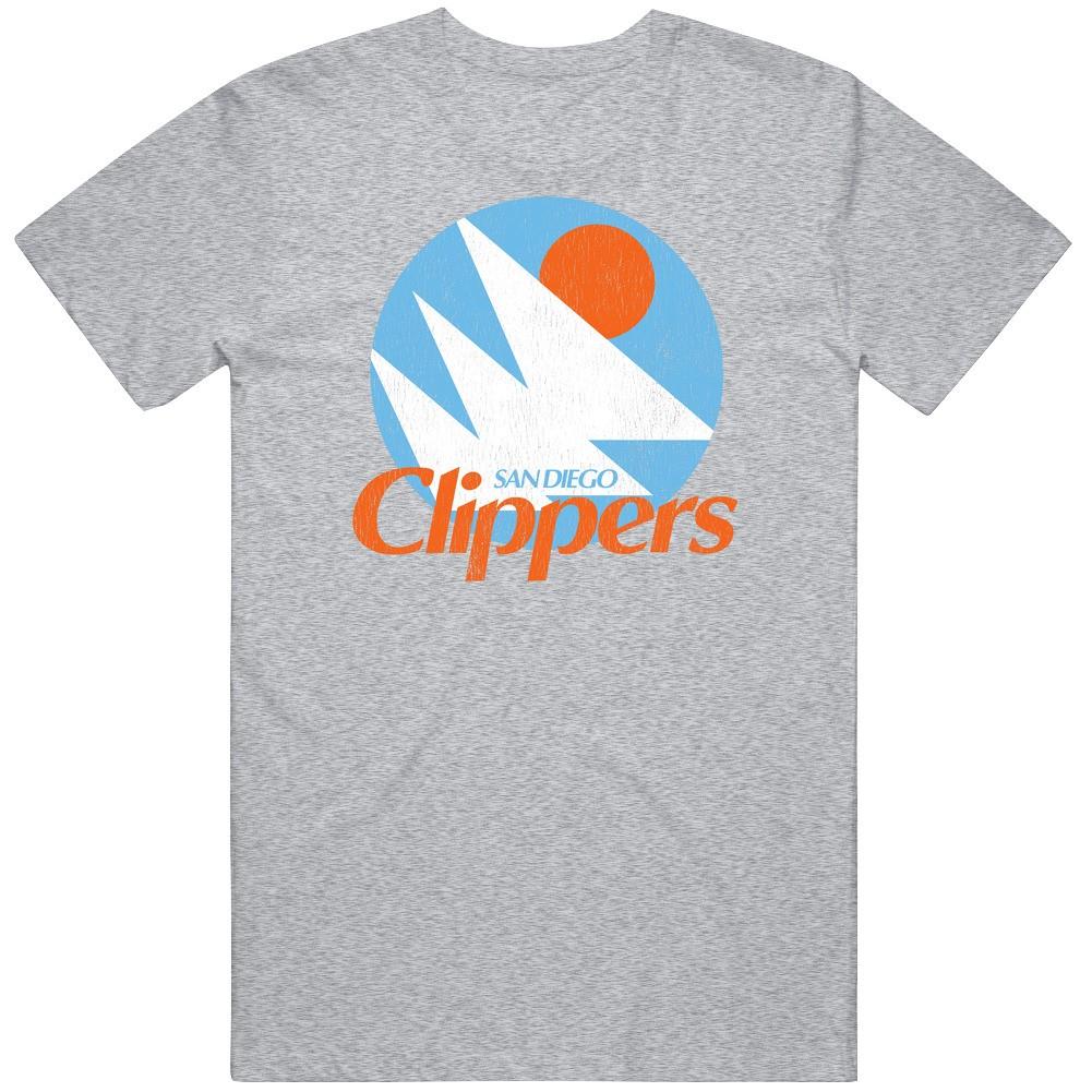 Clippers TShirt Basketball Logo Defunct Retro San Diego 70s T Shir