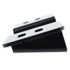 Kijima Motorcycle Number Plate Laydown Bracket, Steel, Fender Scratch Prevention, Black, for Harley Davidson, HD-013914