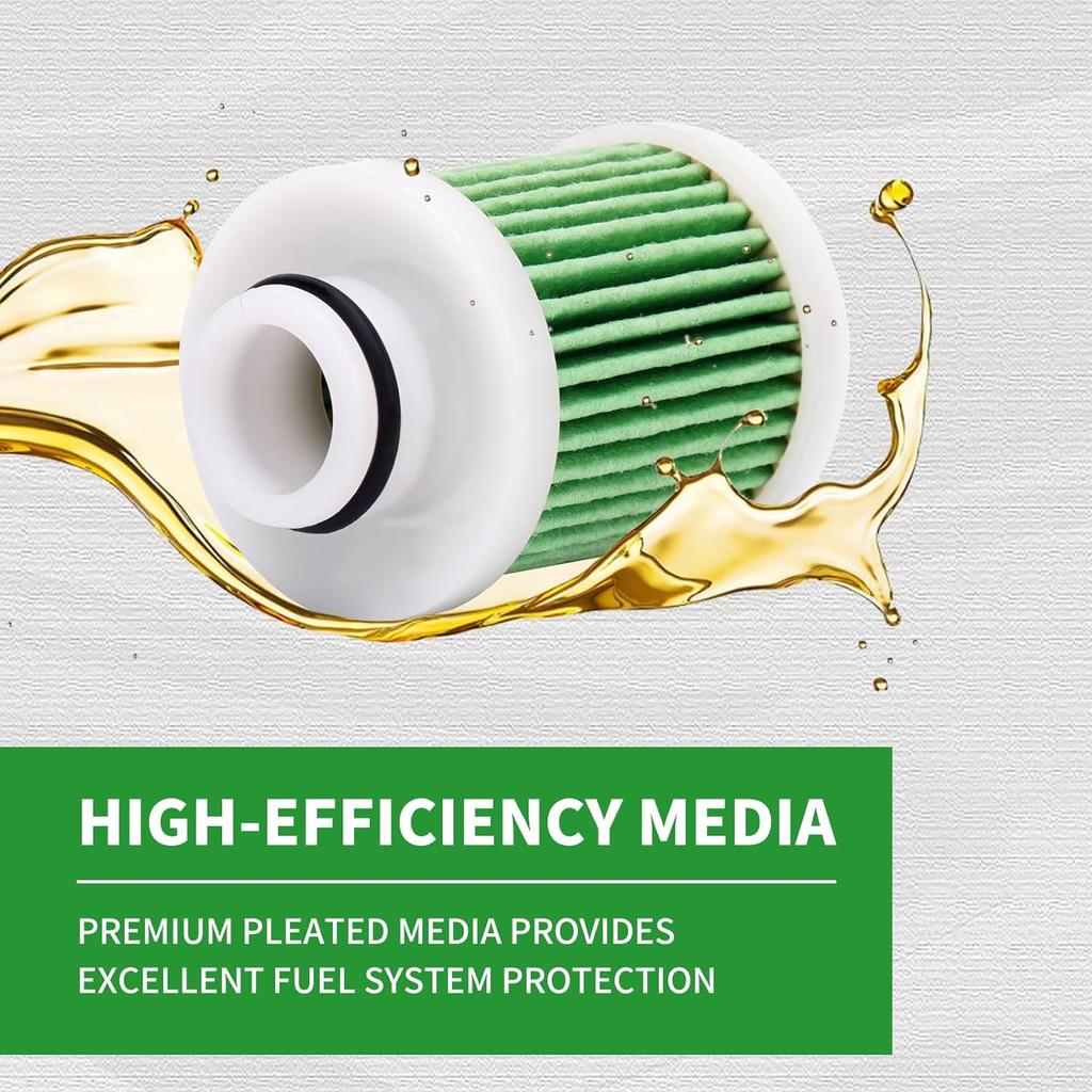 AHL Fuel Filter 15412-92J00 15412-92J01 Compatible With Suzuki Outboard DF100A DF100 DF115 A DF140A DF150A DF150AP DF175A DF175AP DF200A