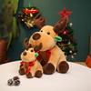 Non-Toxic Christmas Elk Stuffed Plush Toys Xmas Tree Plush Dolls Noel Navidad Desktop Ornament Merry Christmas Decors For Kids Gifts