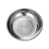 NHZHIW Stainless Steel Round Serving Plate