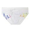 Men's  Fashion Sexy Swim Brief Sexy Brand Swimsuit for Men Surfing Swimwear Beach Shorts